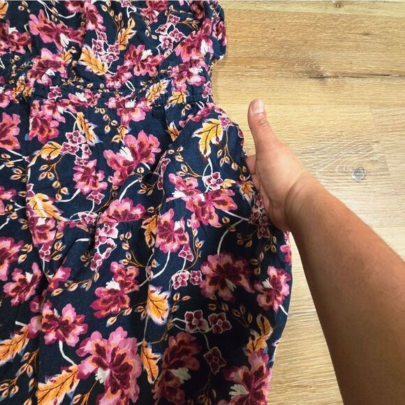 Old Navy Pink and Green Maxi A-Line Skirt - Picture 8 of 10